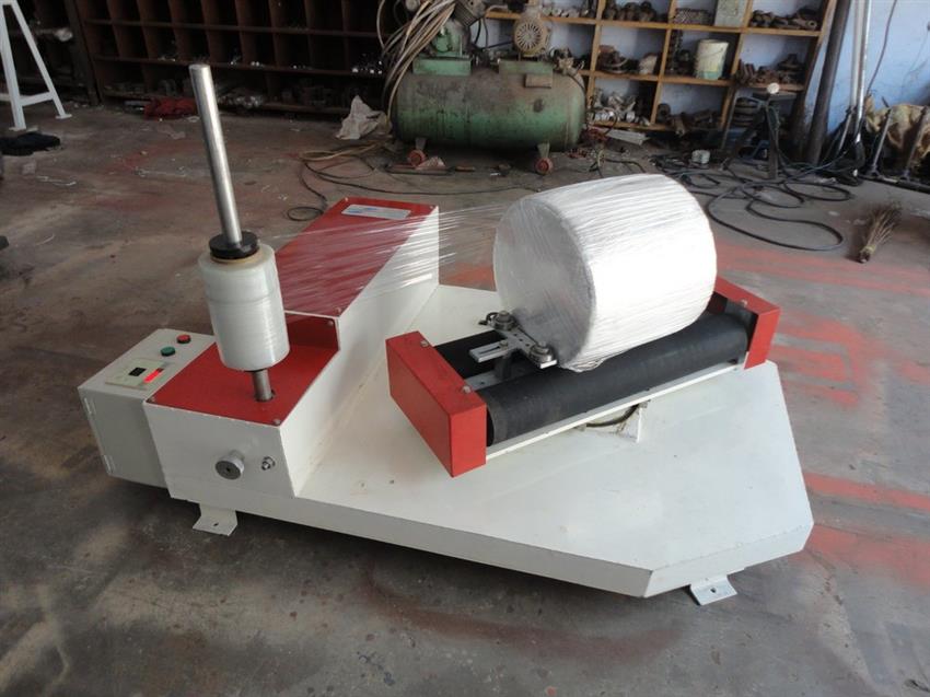 Mild Steel High-Speed Roll Wrapper, Semi-Automatic