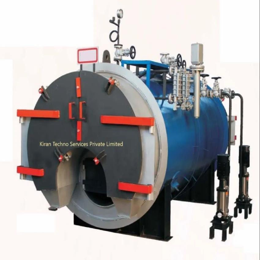 Mild Steel Horizontal Solid Fuel Steam Boiler (1000-2000 kg/hr)