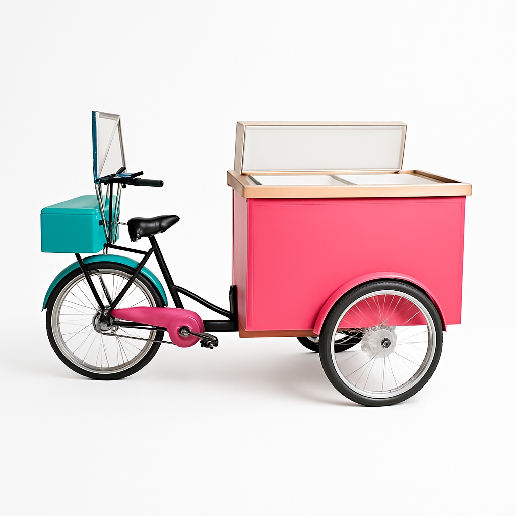 Mild Steel Ice Cream Carrier