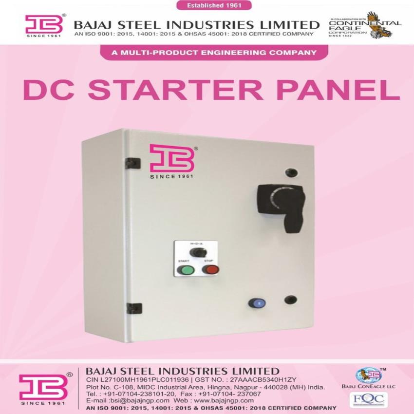 Mild Steel Industrial DC Starter Panel
