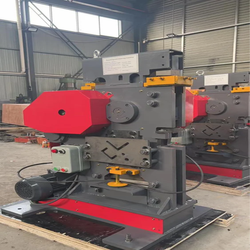 Mild Steel Iron Worker Punching Shearer
