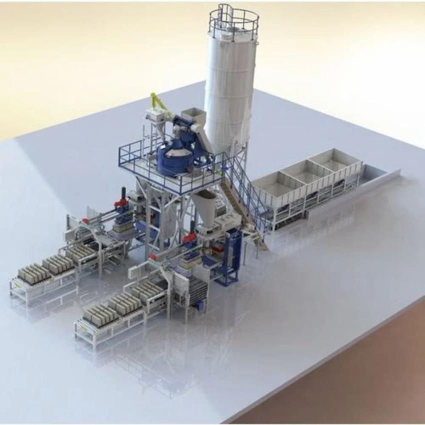 Mild Steel Kerb Stone Press Machine, 400 Ton Capacity