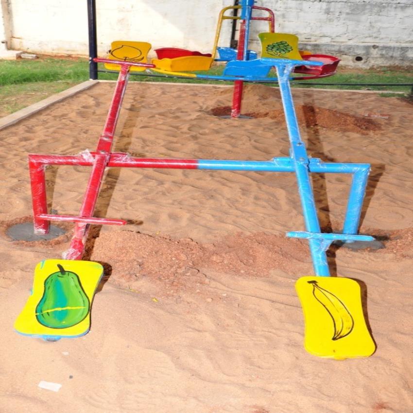Mild Steel Kids Outdoor Seesaw