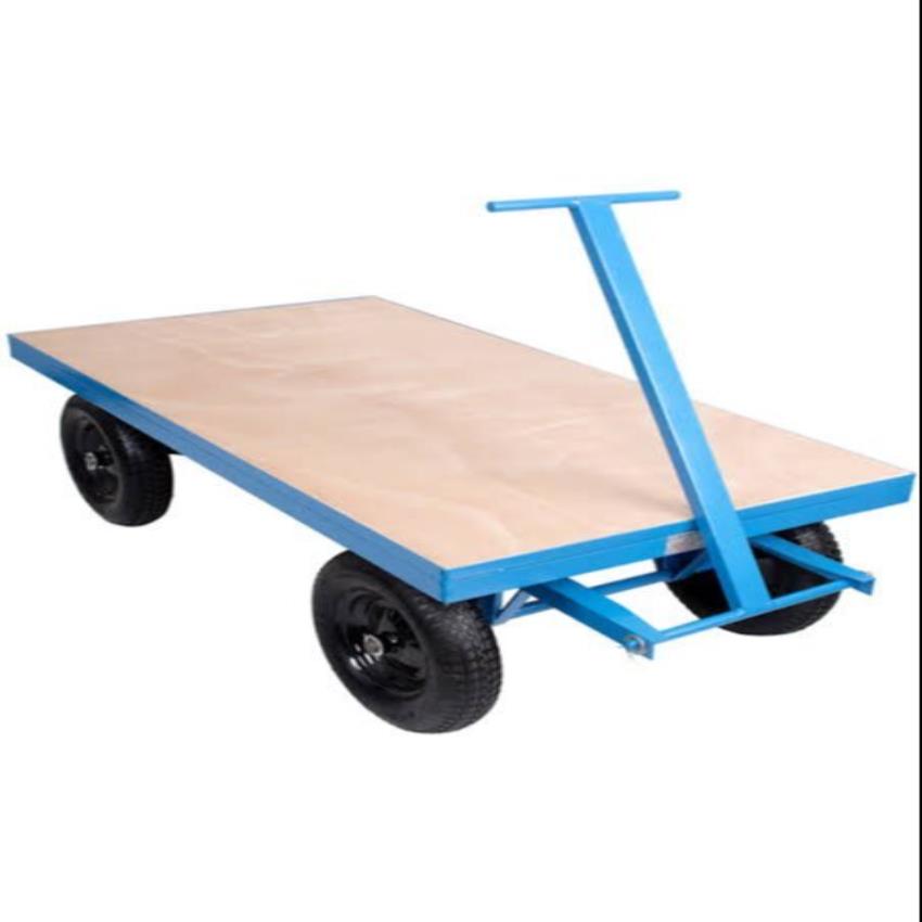 Mild Steel Tow-Bar Platform Trolley