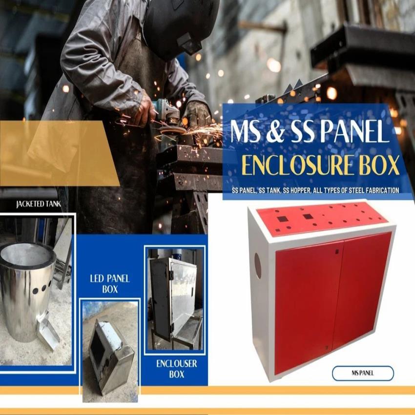 Mild Steel MS Box Enclosure 600 x 750 mm