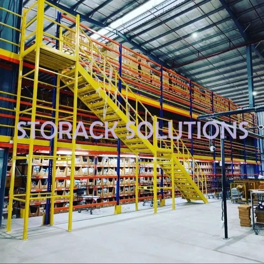 Powder Coated Steel Rack