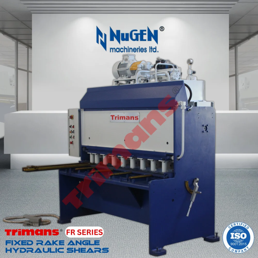 Mild Steel Plate Cutting Hydraulic Machine, Manual