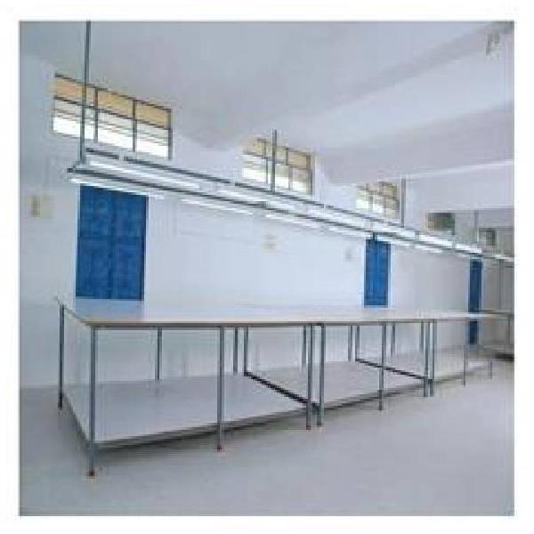 Mild Steel & Plyboard Fabric Cutting Table