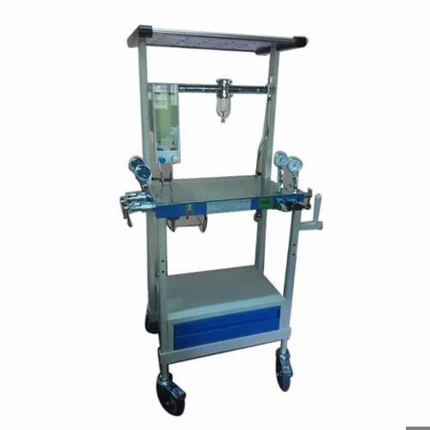 Mild Steel Portable Anaesthesia Machine