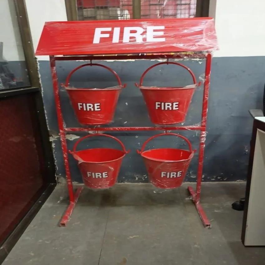 MS Portable Fire Bucket Stand