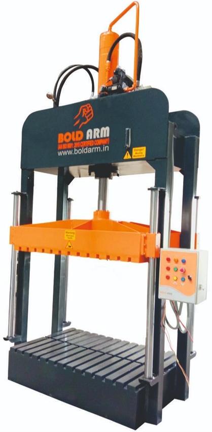 Mild Steel Pp Woven Sack Press Machine
