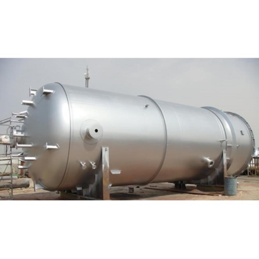 Mild Steel Horizontal Pressure Vessel