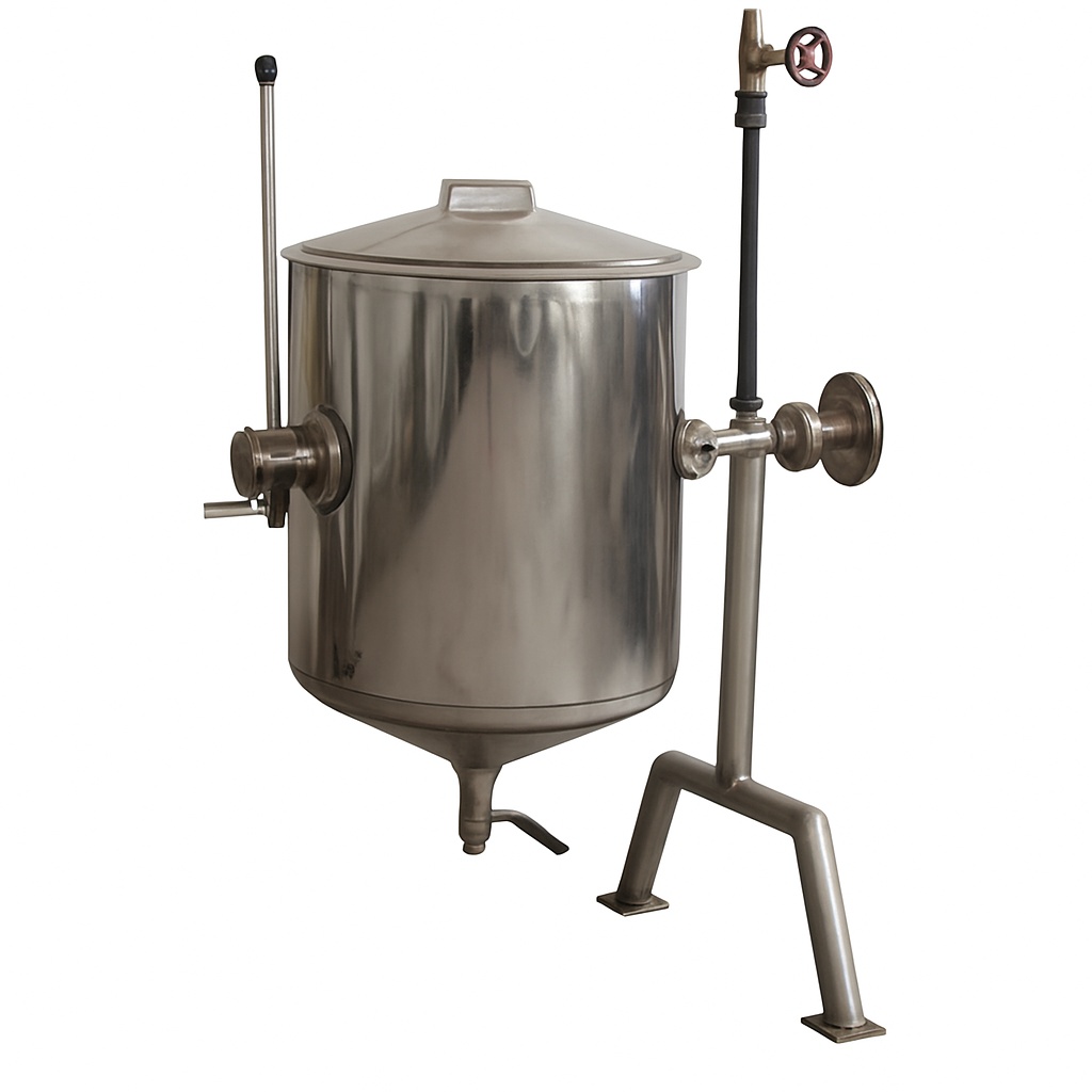 Mild Steel Rice Cooking Pot