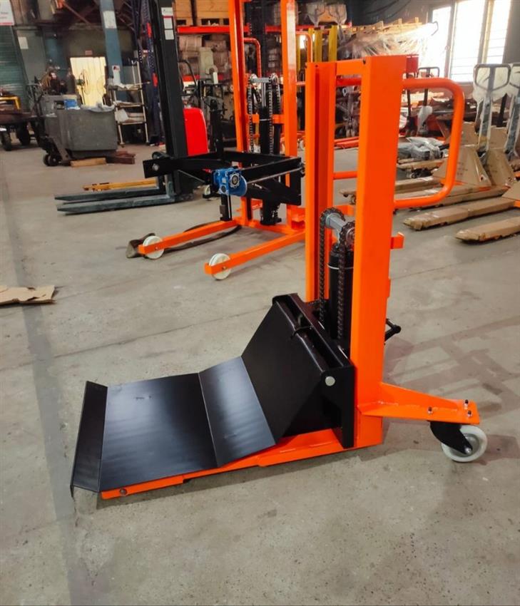 Mild Steel Reel Stacker Machine for Material Handling