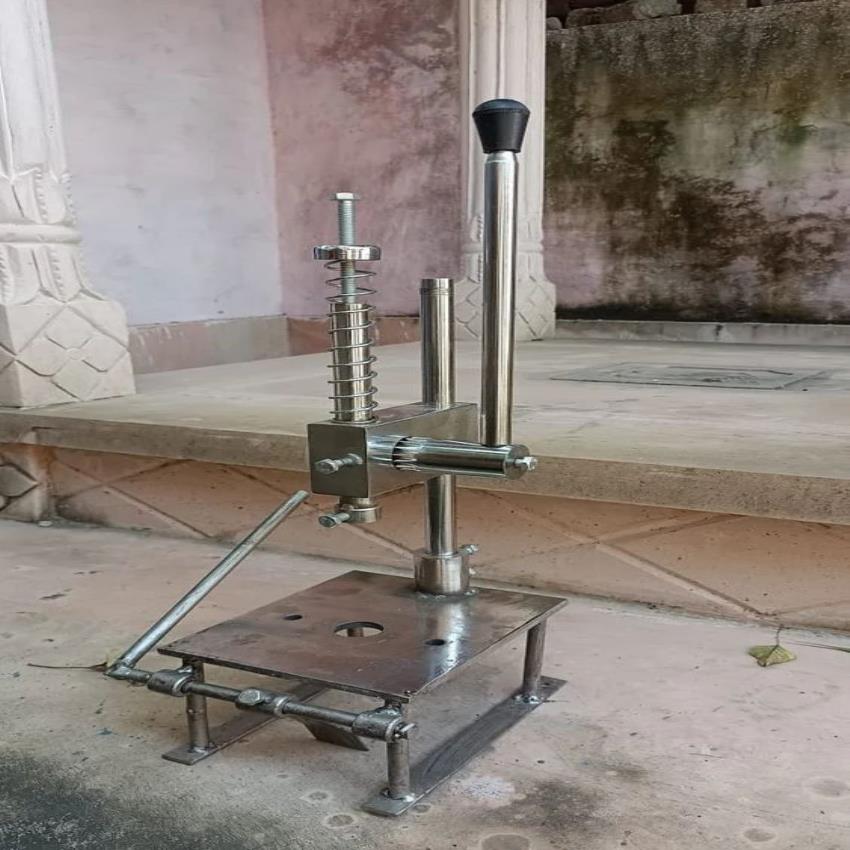 Mild Steel Sambrani Production Machine (Manual)
