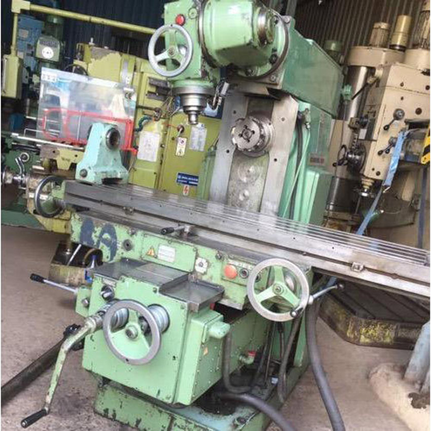 Mild Steel Semi-Automatic Milling Machine