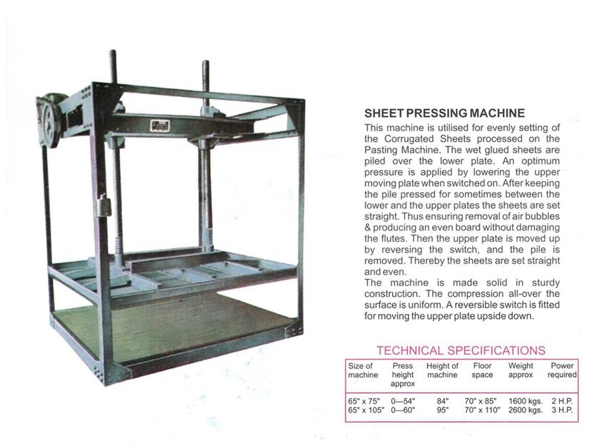 Automatic Mild Steel Sheet Press Machine, 150-200mm