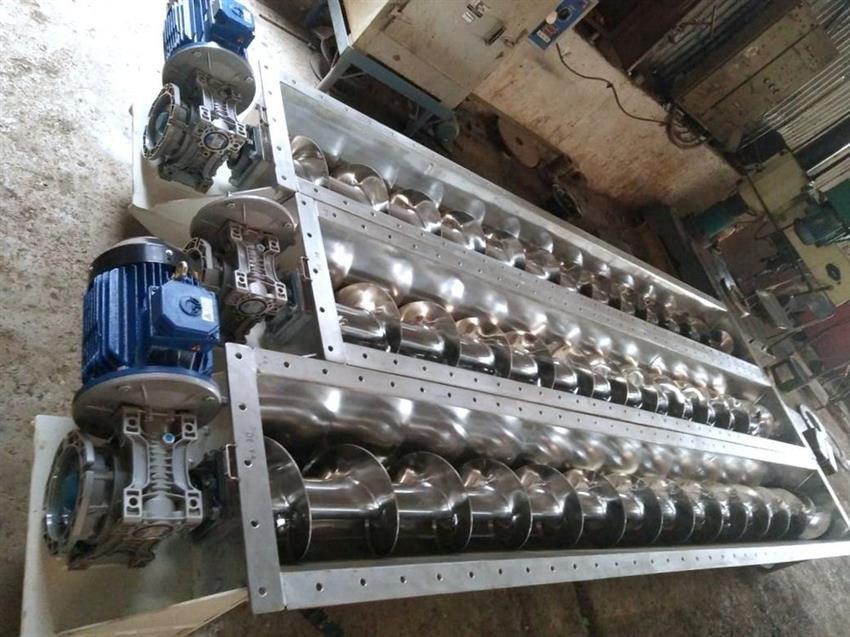Sigma Stainless Steel Screw Conveyor, Horizontal