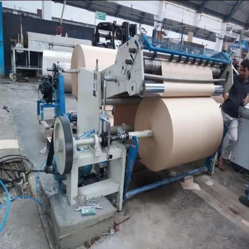 Mild Steel Slitting Rewinding Machine, 150 M/Min