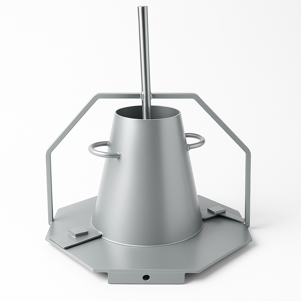 Laboratory Mild Steel Slump Cone
