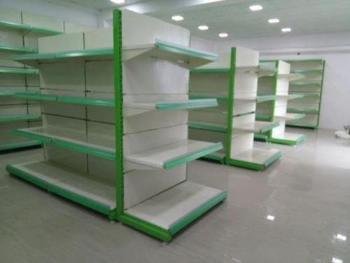 Mild Steel Supermarket Shelving