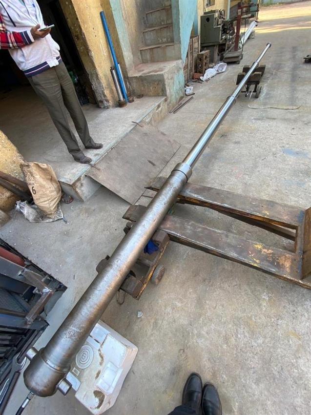 Mild Steel Industrial Telescopic Cylinder