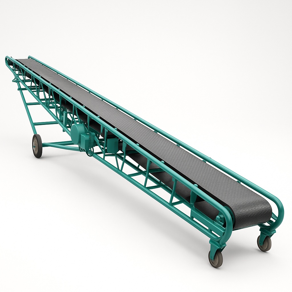 Mild Steel Inclined Belt Conveyor