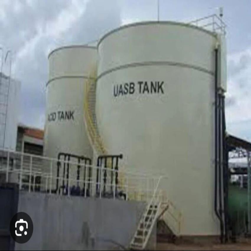 Mild Steel Industrial UASBR Reactor