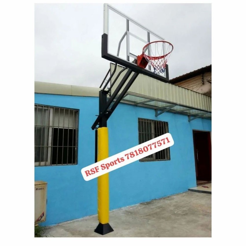 Mild Steel Outdoor Basketball Pole