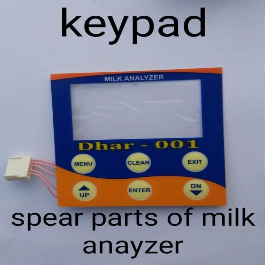 Milk Analyzer Keypad Dhar