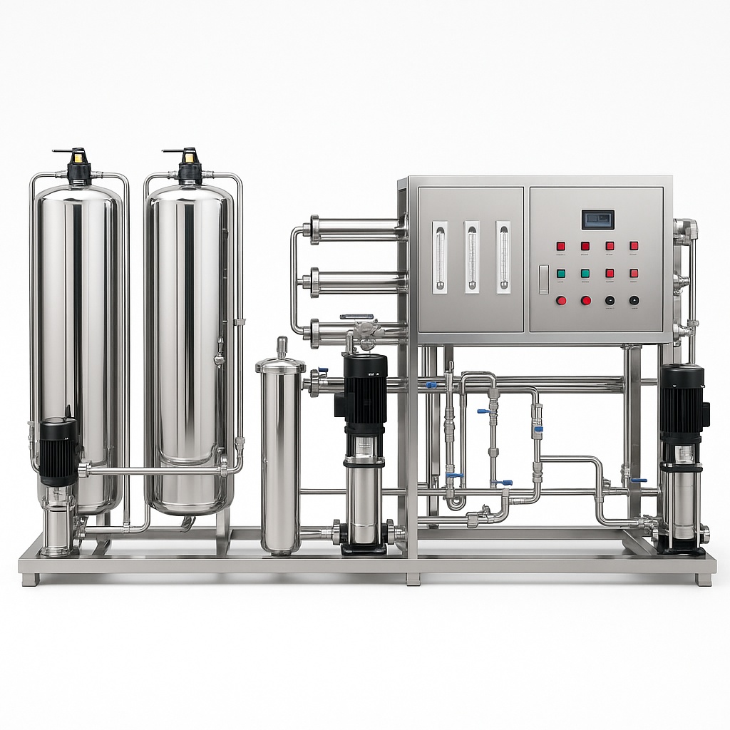 Semi-Automatic RO Water Plant