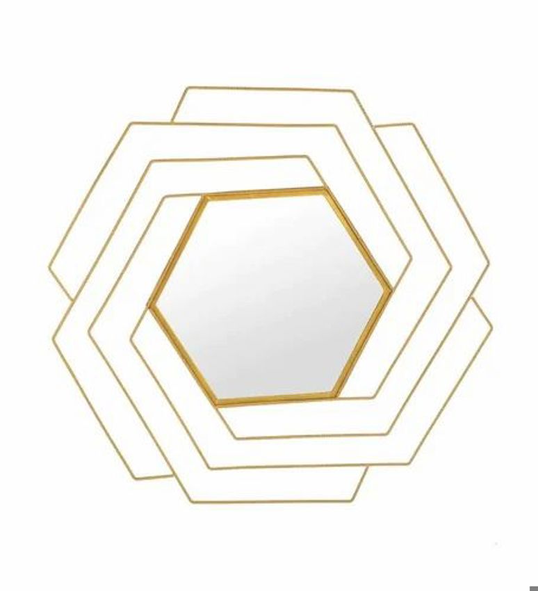 Round Moroccan Glass Wall Mirror