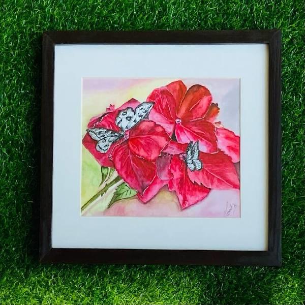 MIX MEDIA PAINTING (Beauty in Bloom) 014