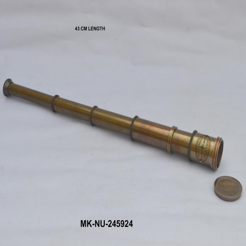 MKI Brass Antique Nautical Spyglass Telescope