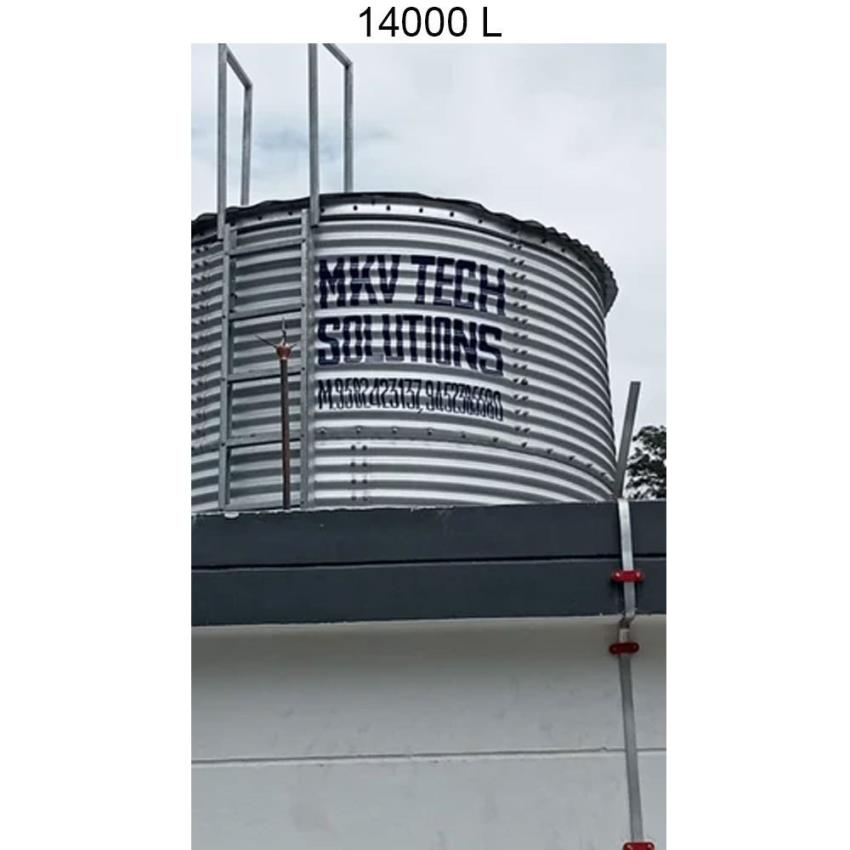 Overhead Industrial Water Tanks