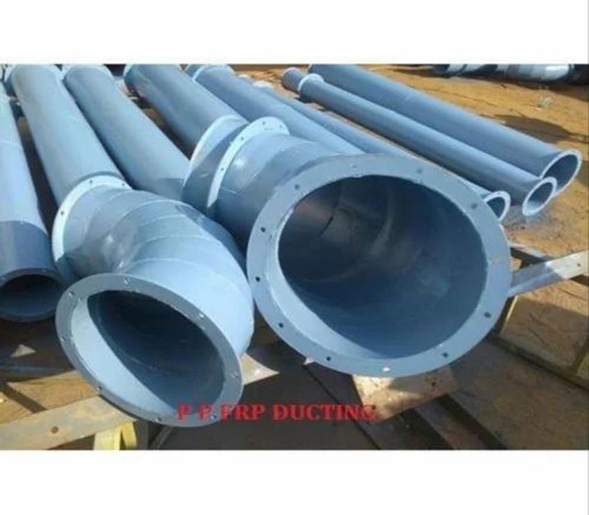 PP FRP Industrial Ducting 200-1000 Dia