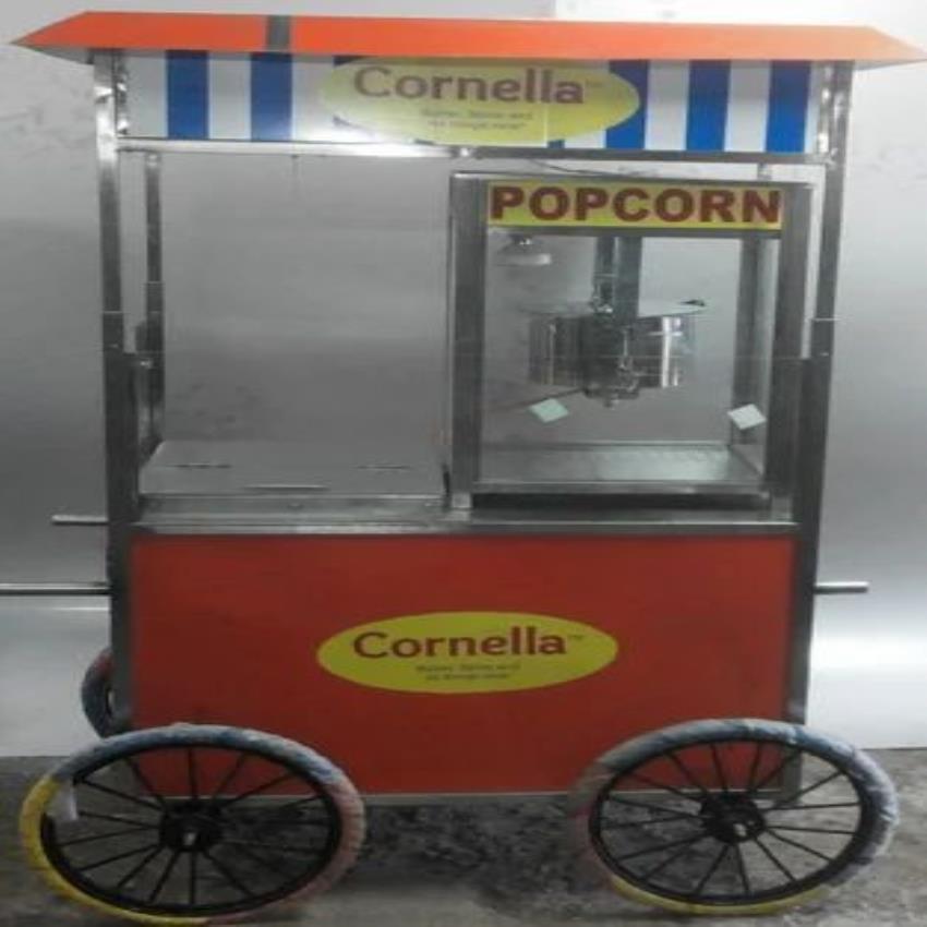 Mobile Gas Popping Machine