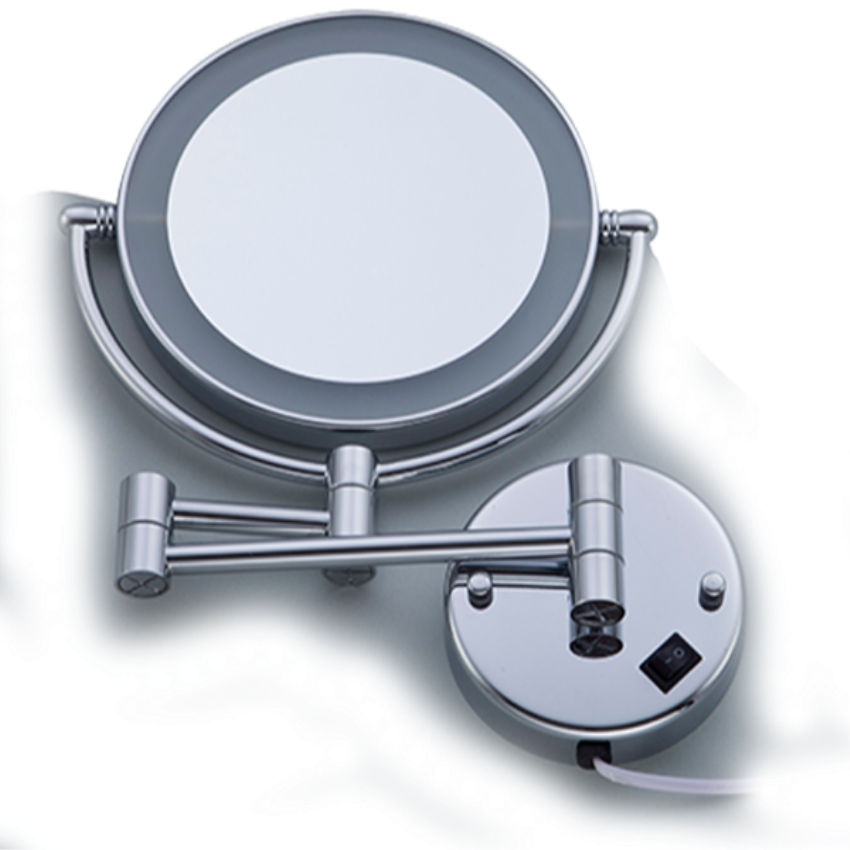 Modern LED Polished Magnification Mirror