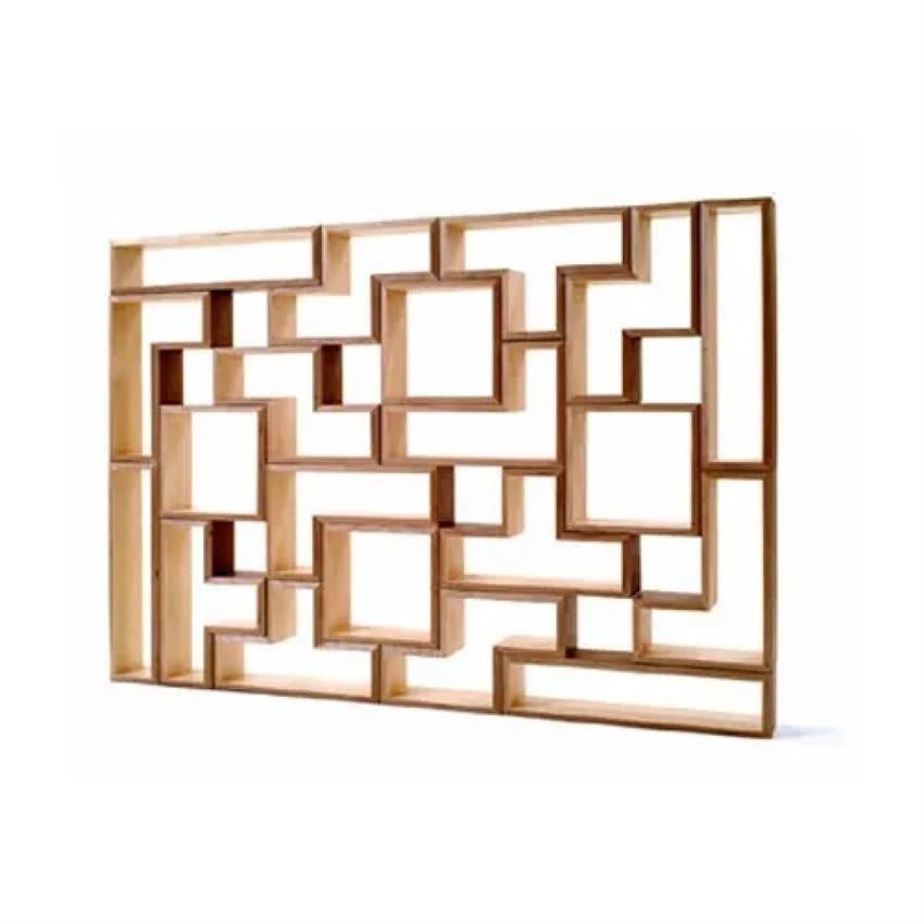 Paint Coated Modular Wooden Book Shelf