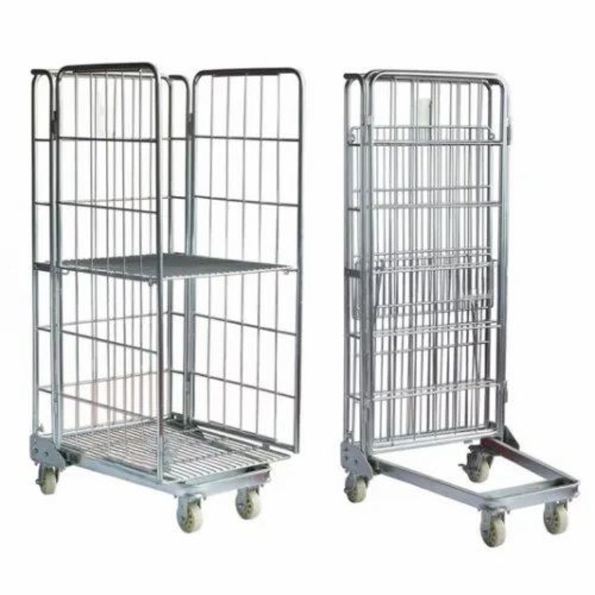 Moonstar 4 SS Cages Trolley, 100-250 kg Load
