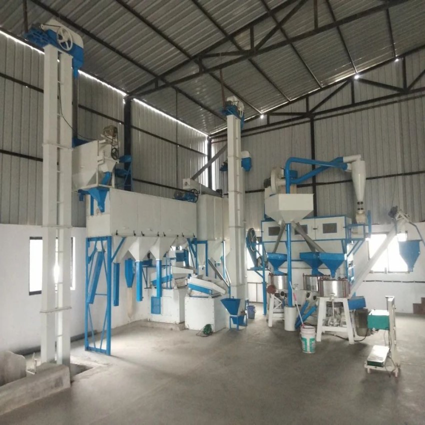 75 HP Automatic Flour Mill Plant