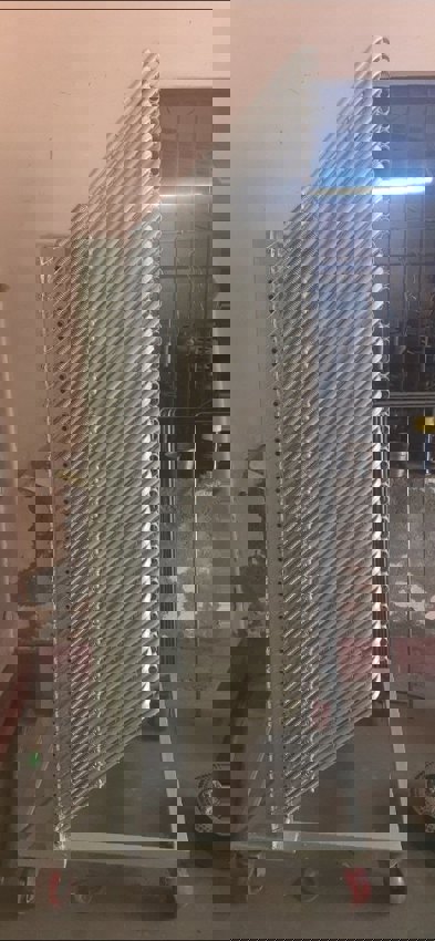 Movable Screen Printing Paper Drying Rack