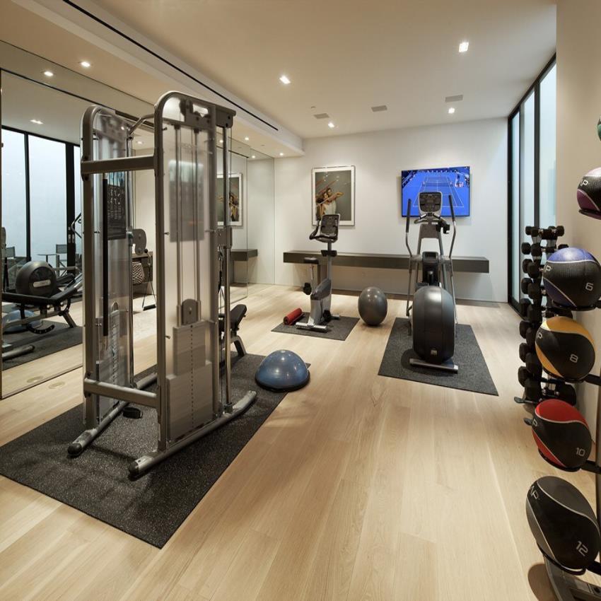 Movable Wall Gym Interior Design