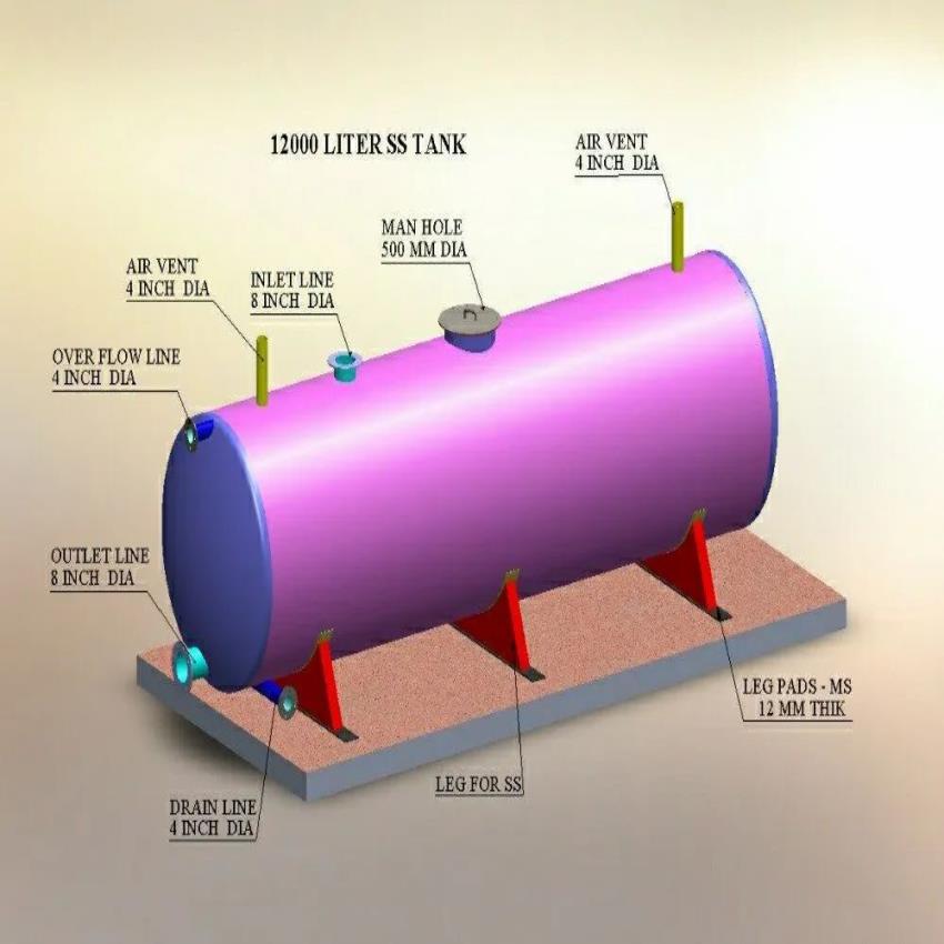 MS and SS Tank Fabrication Service
