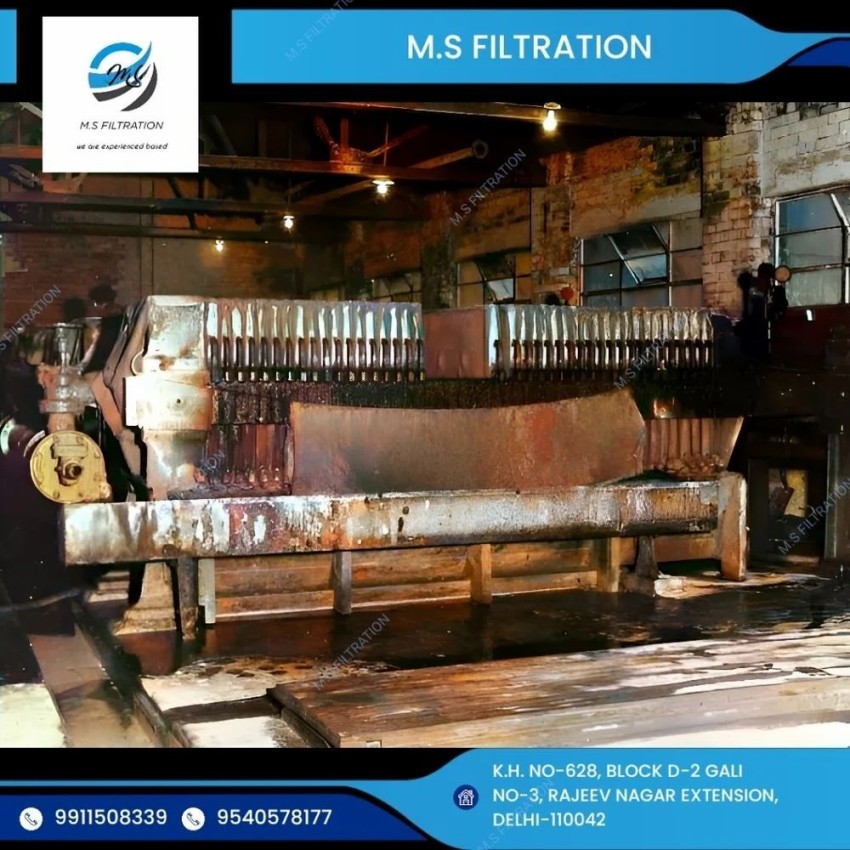 M.S. Filtration Cast Iron Press