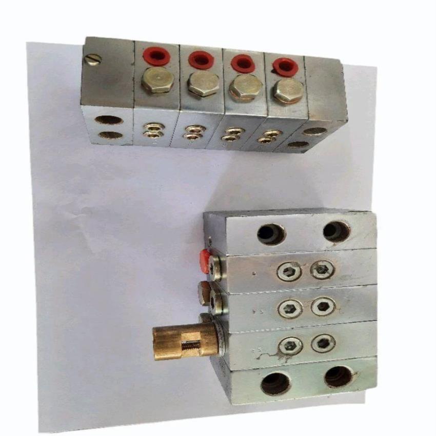 MS Industrial Lubrication Block, 8 Output