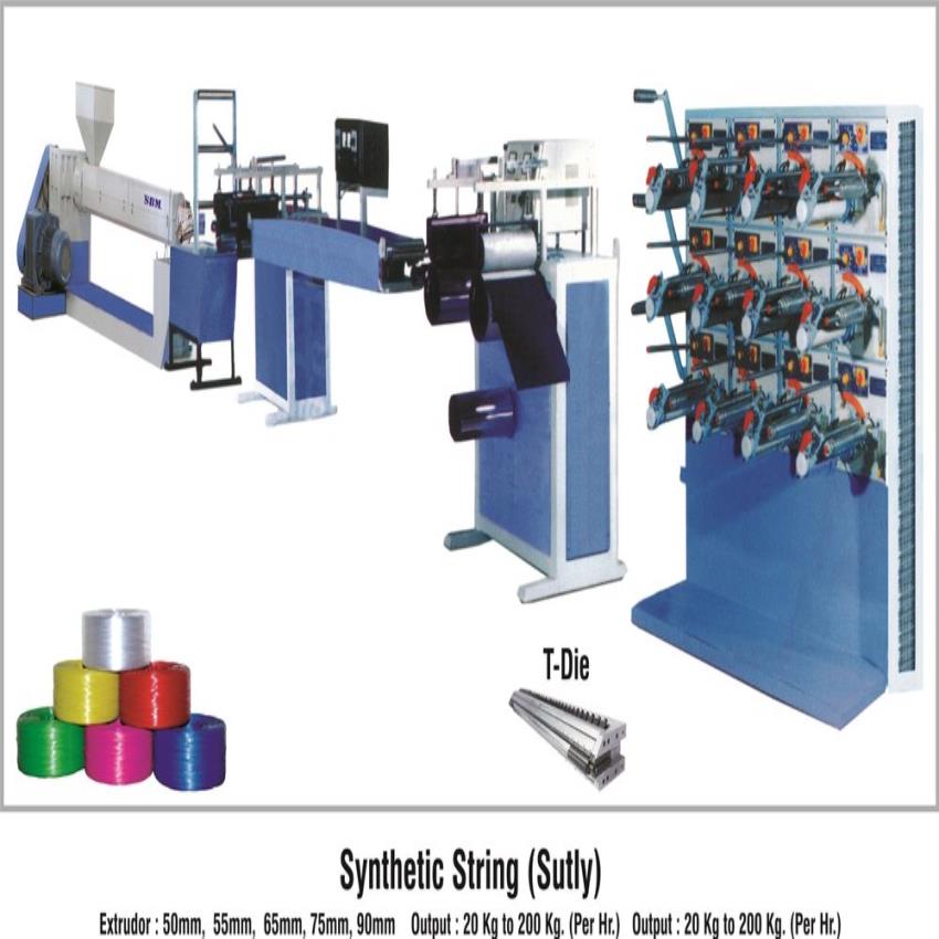 MS Plastic Twine Production Machine