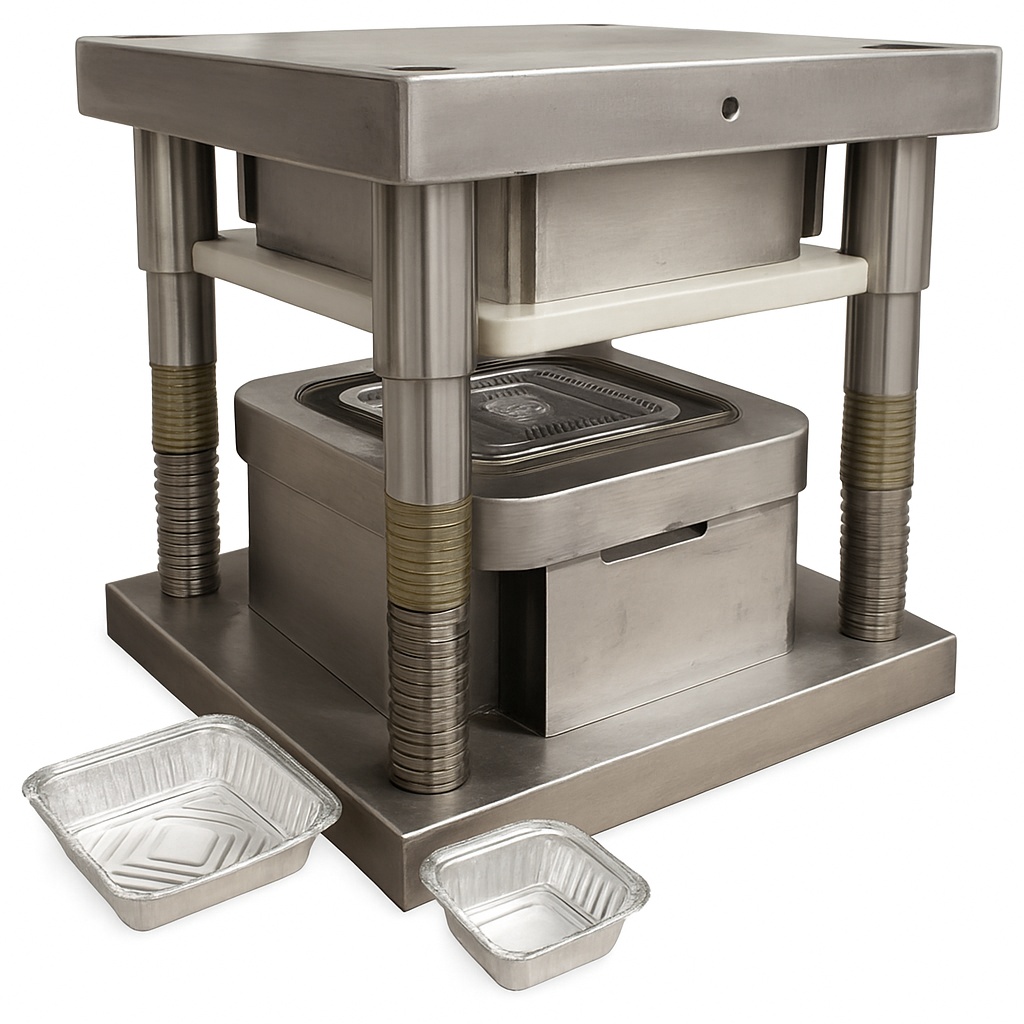 MS Polished Aluminium Foil Container Mould