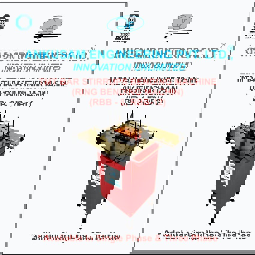 MS Stainless Steel Ring Fabrication Machine, Automatic