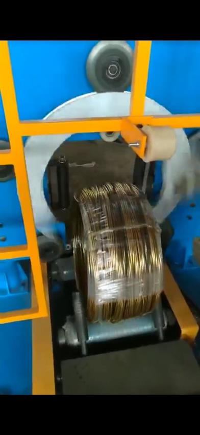MS Wire COIL Scratch Wrapping Machine, 230V
